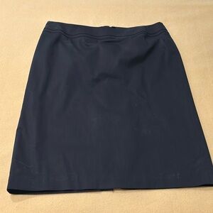 Talbots skirt(black) cotton, spandex